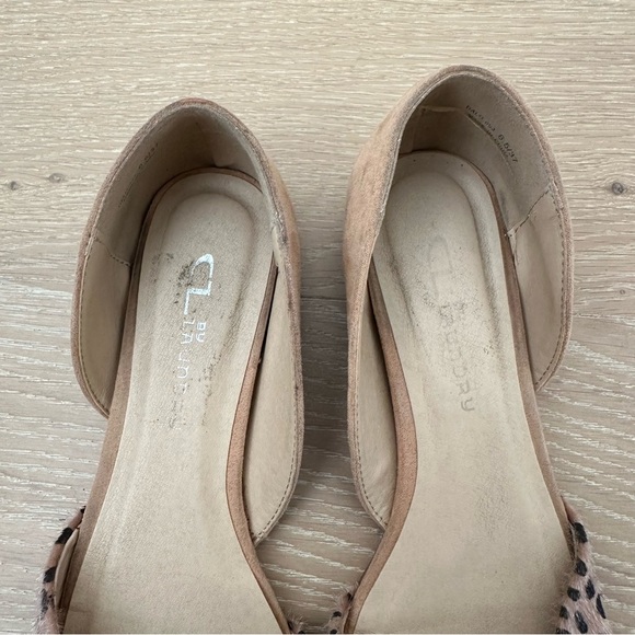 Women’s Cheetah Print Halo Flats Ballet CL LAUNDRY Animal Print Brown Halo 6.5 - Picture 2 of 9
